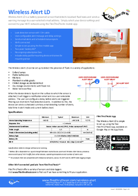 Thumbnail of document Data Sheet - Wireless Alert LD